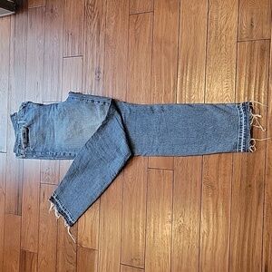 GAP High Rise Vintage Slim Jeans, Medium Wash, Size 8 Regular
